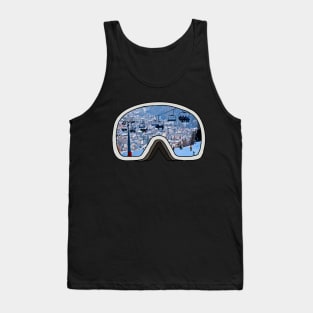 Armor class ski goggles Tank Top